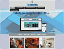Tablet Screenshot of jupitronic.com